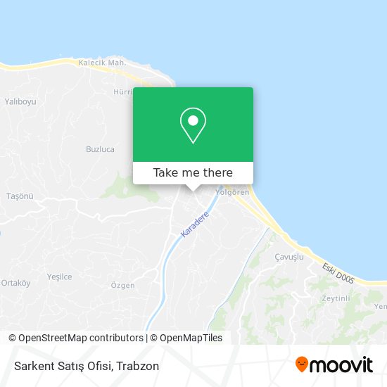 Sarkent Satış Ofisi map