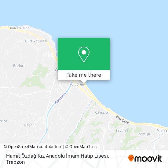 Hamit Özdağ Kız Anadolu İmam Hatip Lisesi map