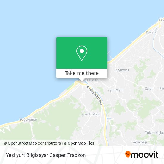 Yeşilyurt Bilgisayar Casper map