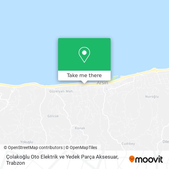 Çolakoğlu Oto Elektrik ve Yedek Parça Aksesuar map