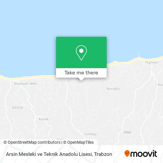 Arsin Mesleki ve Teknik Anadolu Lisesi map