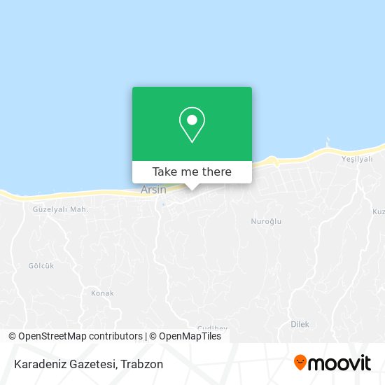 Karadeniz Gazetesi map