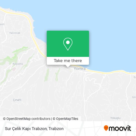 Sur Çelik Kapı Trabzon map