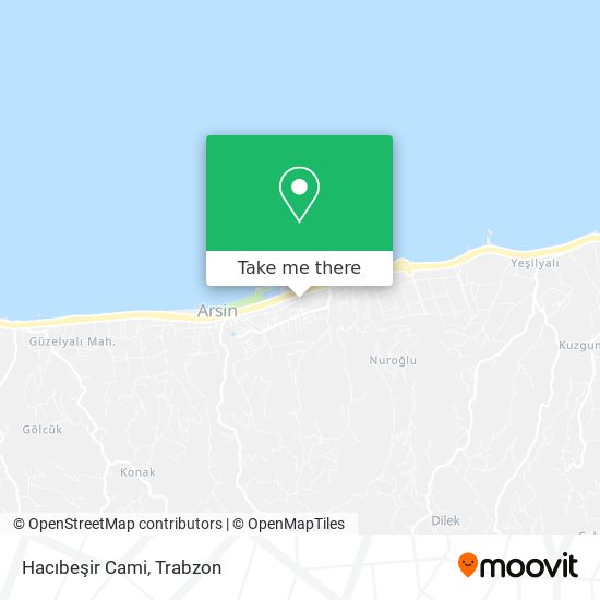 Hacıbeşir Cami map