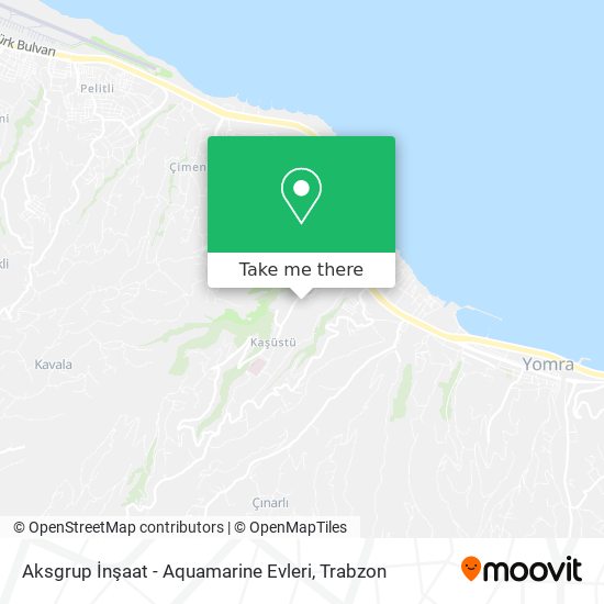 Aksgrup İnşaat - Aquamarine Evleri map