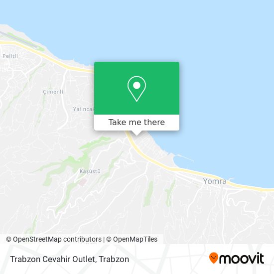 Trabzon Cevahir Outlet map