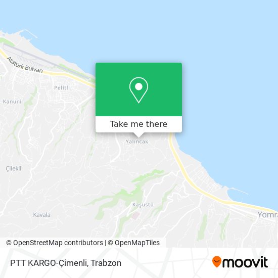 PTT KARGO-Çimenli map