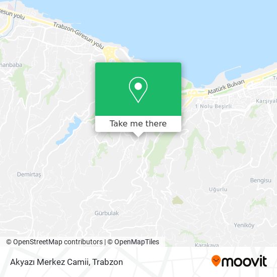 Akyazı Merkez Camii map