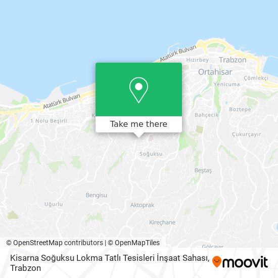 Kisarna Soğuksu Lokma Tatlı Tesisleri İnşaat Sahası map