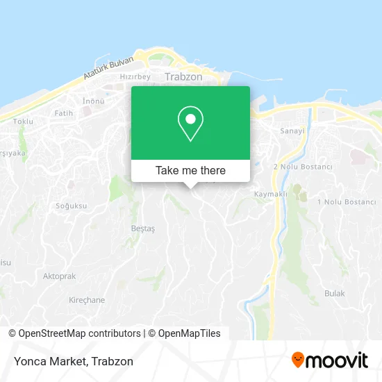 Yonca Market map