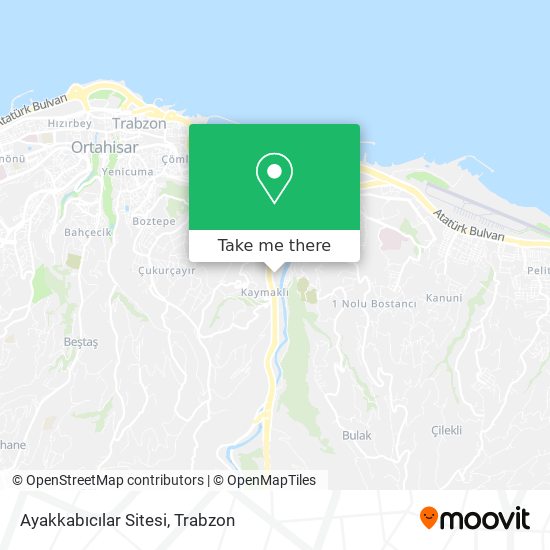 Ayakkabıcılar Sitesi map