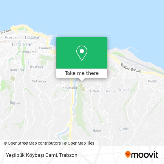 Yeşilbük Köybaşı Cami map