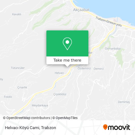 Helvacı Köyü Cami map