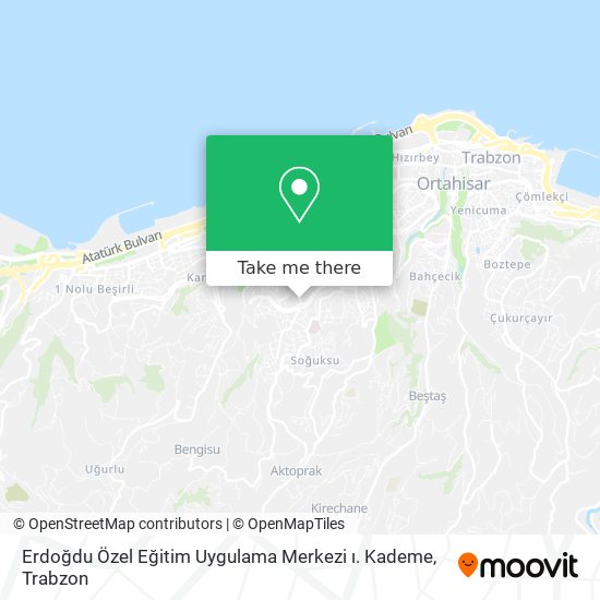 Erdoğdu Özel Eğitim Uygulama Merkezi ı. Kademe map