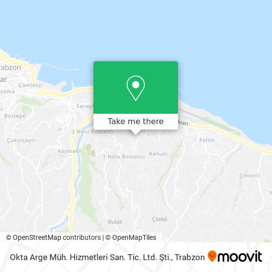 Okta Arge Müh. Hizmetleri San. Tic. Ltd. Şti. map