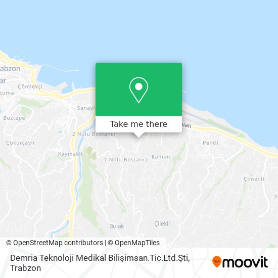 Demria Teknoloji Medikal Bilişimsan.Tic.Ltd.Şti map