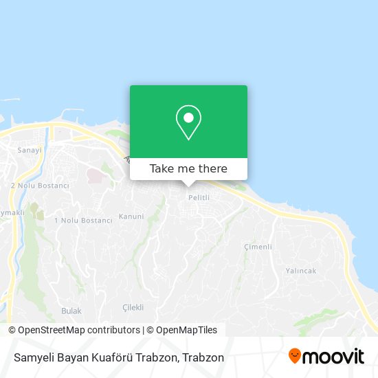 Samyeli Bayan Kuaförü Trabzon map