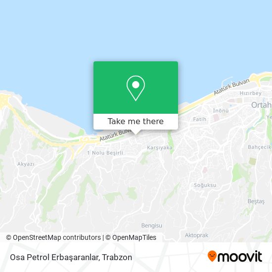 Osa Petrol Erbaşaranlar map
