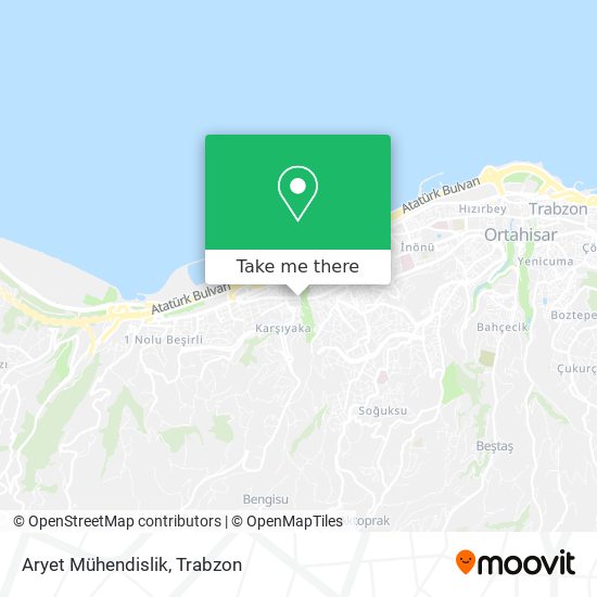 Aryet Mühendislik map
