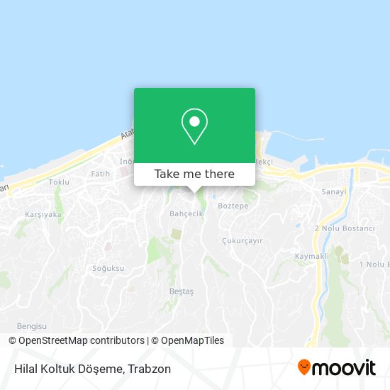 Hilal Koltuk Döşeme map
