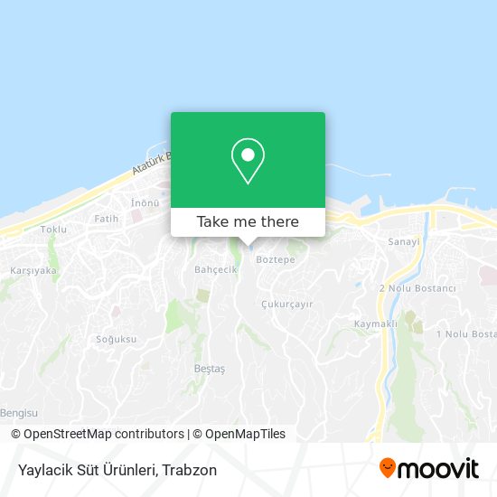 Yaylacik Süt Ürünleri map