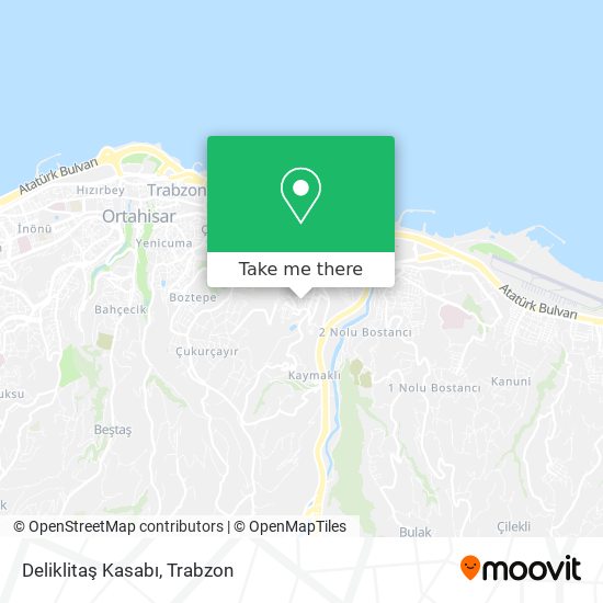 Deliklitaş Kasabı map