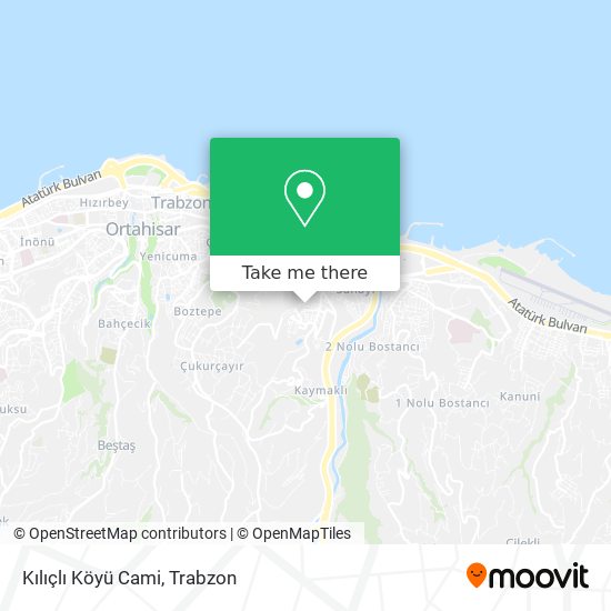 Kılıçlı Köyü Cami map