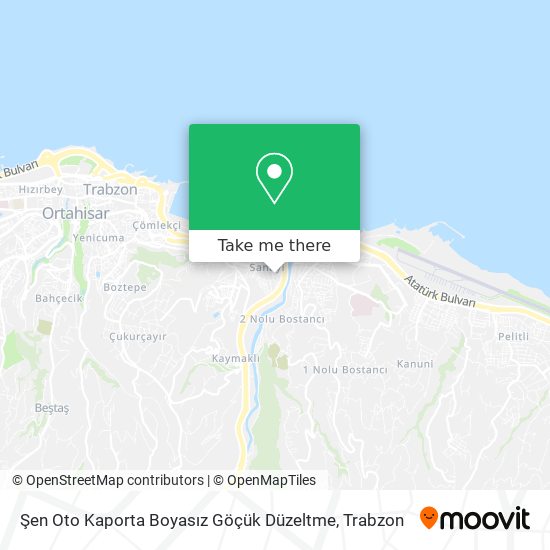 Şen Oto Kaporta Boyasız Göçük Düzeltme map