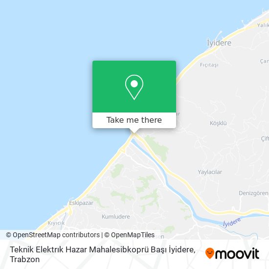 Teknik Elektrık Hazar Mahalesibkoprü Başı İyidere map