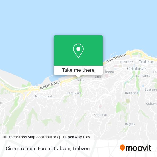 Cinemaximum Forum Trabzon map