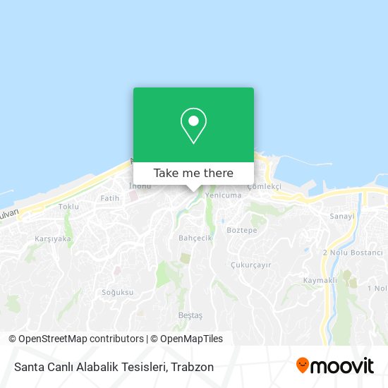Santa Canlı Alabalik Tesisleri map