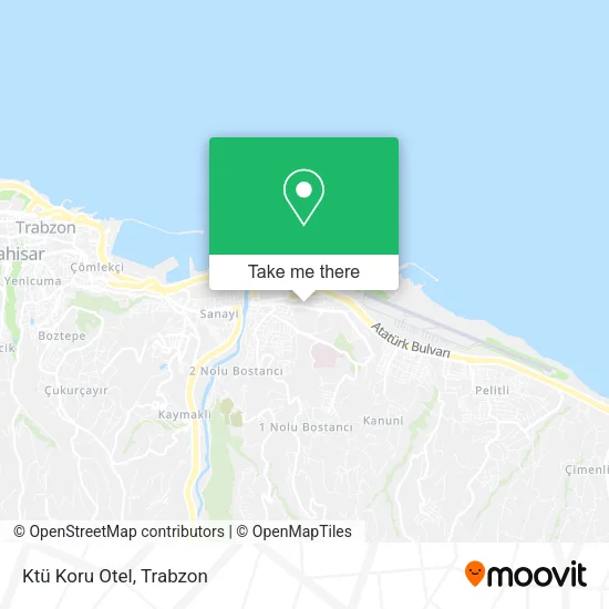 Ktü Koru Otel map