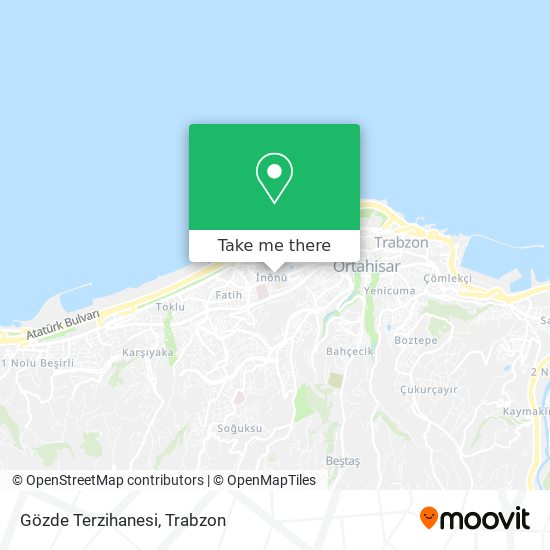 Gözde Terzihanesi map