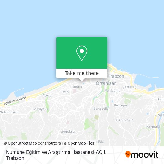 Numune Eğitim ve Araştırma Hastanesi-ACİL map