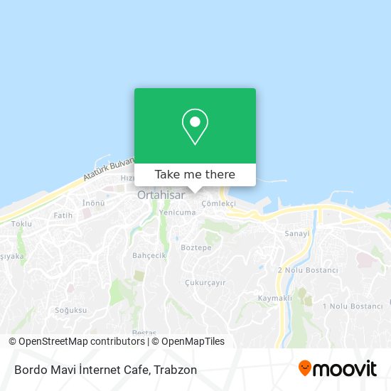 Bordo Mavi İnternet Cafe map