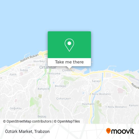 Öztürk Market map