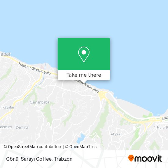 Gönül Sarayı Coffee map
