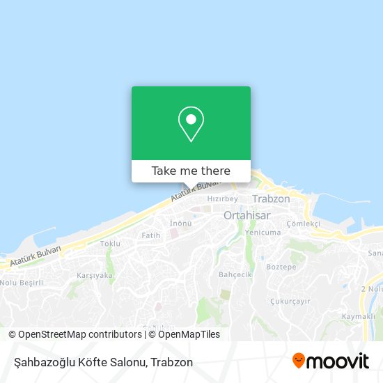 Şahbazoğlu Köfte Salonu map