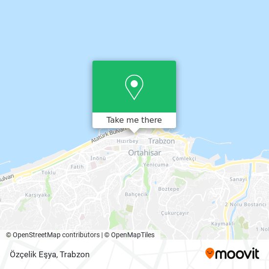 Özçelik Eşya map