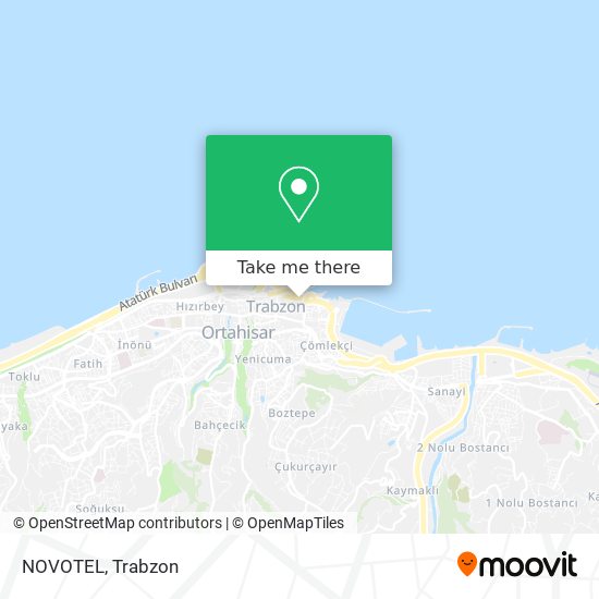 NOVOTEL map