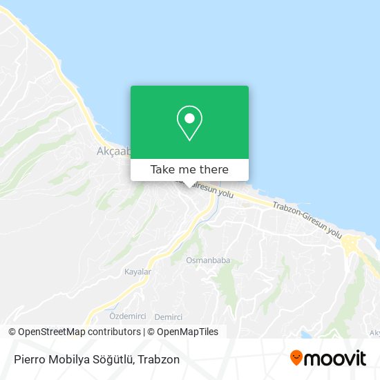 Pierro Mobilya Söğütlü map