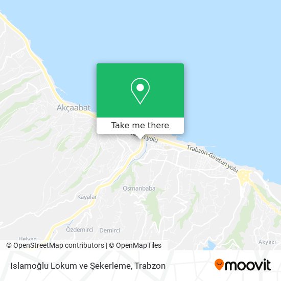 Islamoğlu Lokum ve Şekerleme map