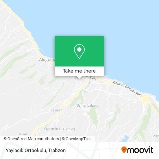 Yaylacık Ortaokulu map