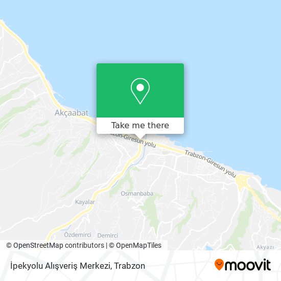 İpekyolu Alışveriş Merkezi map