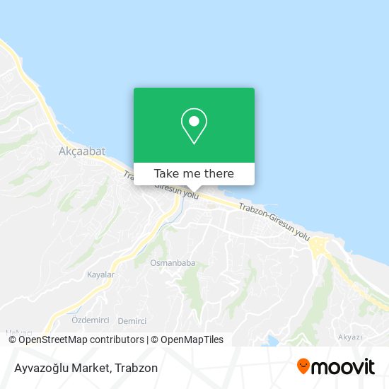 Ayvazoğlu Market map