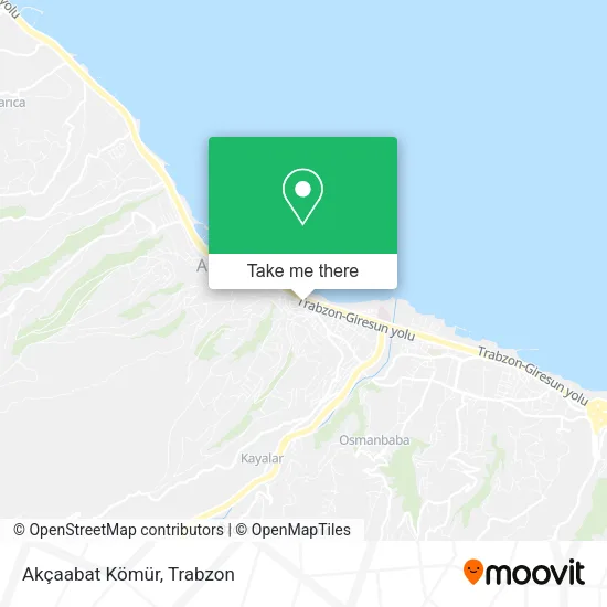 Akçaabat Kömür map