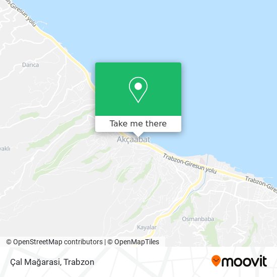 Çal Mağarasi map
