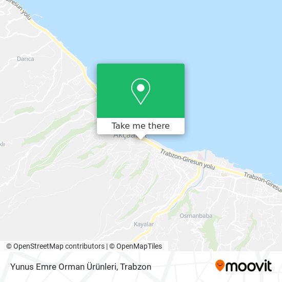 Yunus Emre Orman Ürünleri map