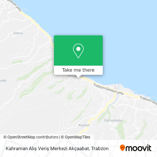 Kahraman Alış Veriş Merkezi Akçaabat map