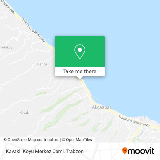 Kavaklı Köyü Merkez Cami map
